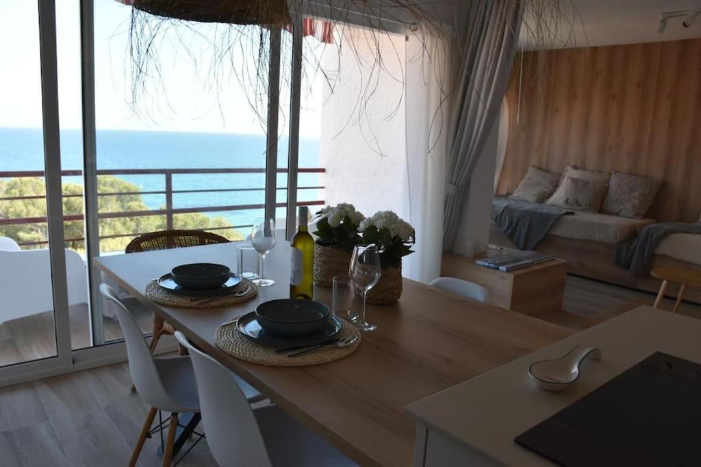 Precioso Apto Miami Primera Linia Playa Cala De Las Sirenas, Con Wifi Y Netflix, Adecuado Para Teletrabajar Miami Playa Kültér fotó